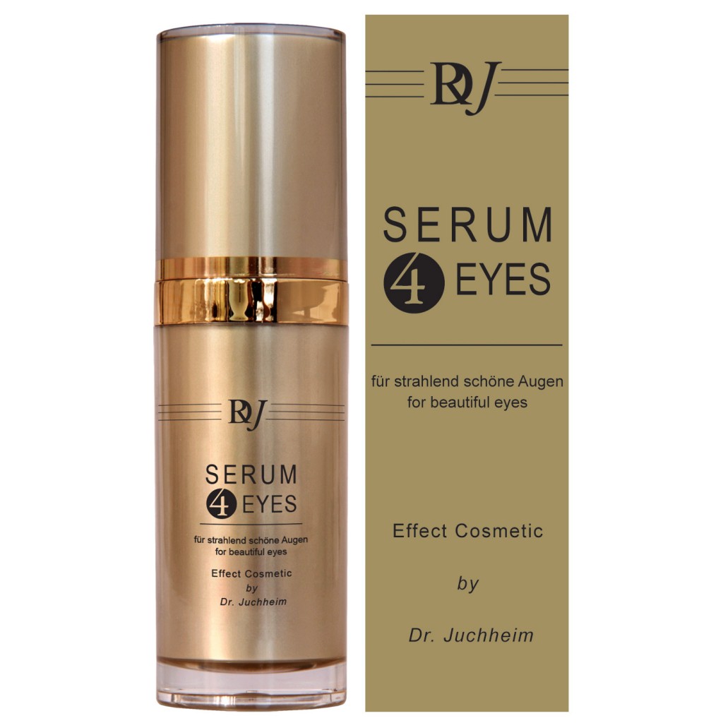 Serum 4 Eyes Dr. Juchheim 15 ml Turboeffekt für strahlend schöne Augen - gegen Schwellungen, Augenschatten, Fältchen